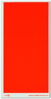 sheet plain red fluo